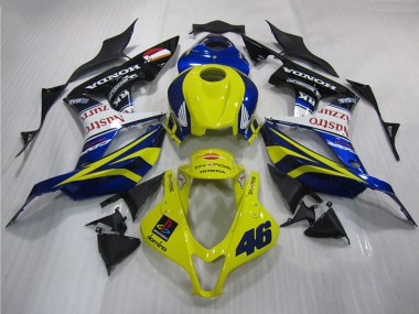 Amarelo Azul 46 Carenagem CBR 600RR 07-08