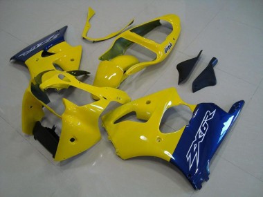 Amarelo Azul Carenagem ZX6R 00-02