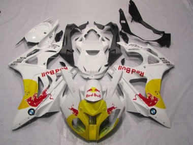 Amarelo Branco RedBull Carenagem S1000RR 09-14