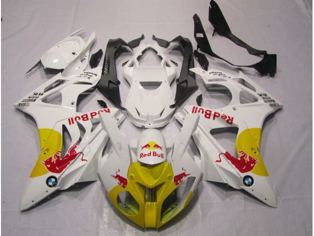 Amarelo Branco RedBull Carenagem S1000RR 09-14