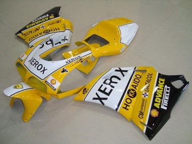 Amarelo Branco Xerox Kit Carenagem Ducati 748 916 996 996S 93-05