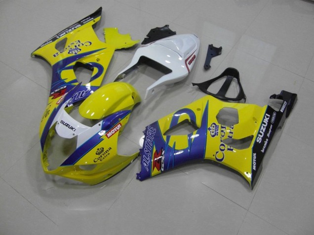 Amarelo Corona Carenagem GSXR 1000 K5 05-06