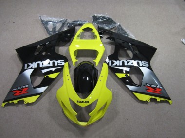 Amarelo Preto Carenagem GSXR 600 K4 04-05