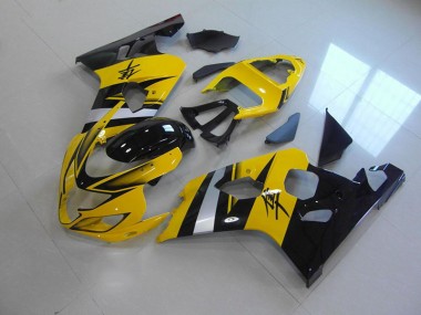 Amarelo Preto Carenagem GSXR 750 K4 04-05