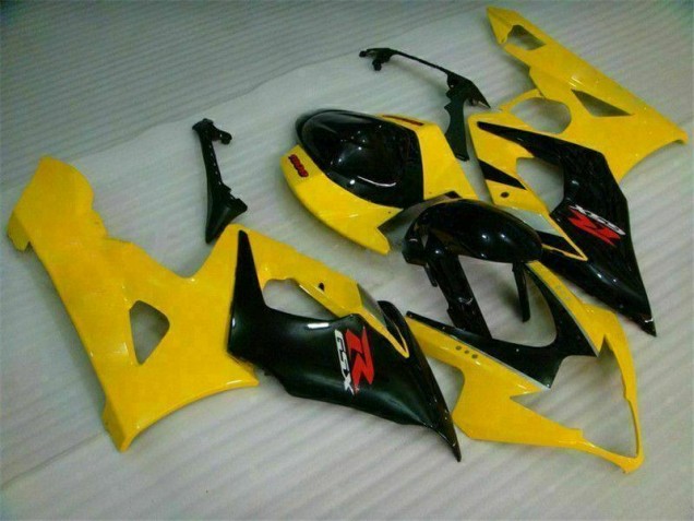 Amarelo Preto Kit Completo Carenagem GSXR 1000 K5 05-06