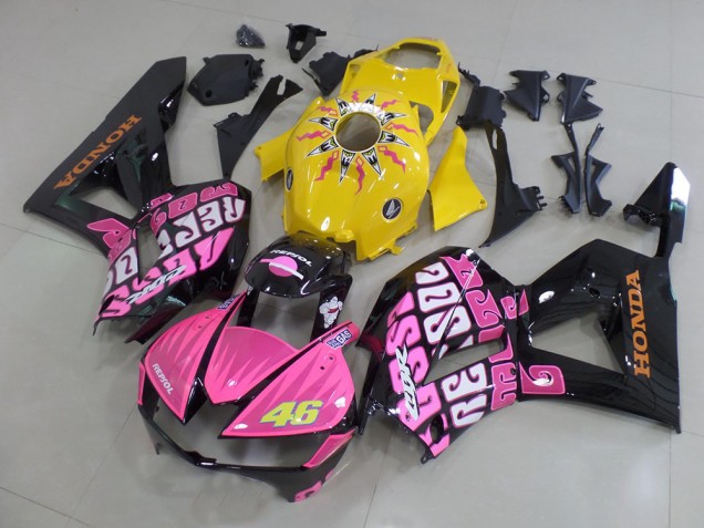 Amarelo Rosa Rossi Carenagem CBR 900RR 893 92-93