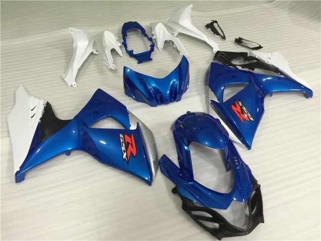 Azul Branco Abs Kit Carenagem & Plásticos GSXR 1000 17-23