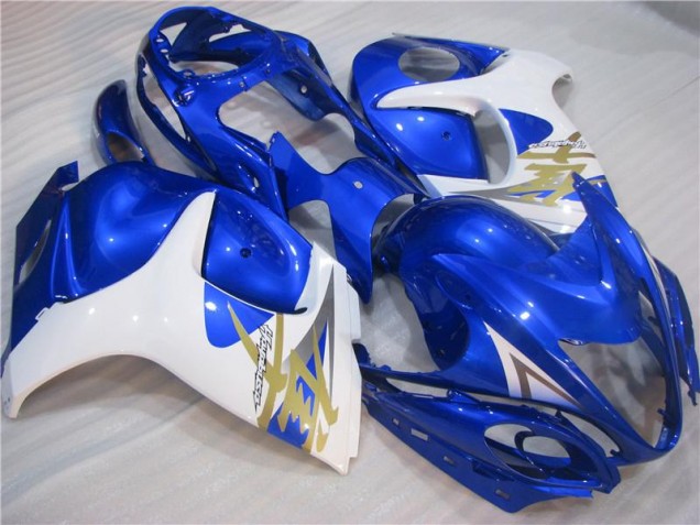 Azul Branco Abs Kit Carenagem & Plásticos GSXR 1300 Hayabusa 08-19