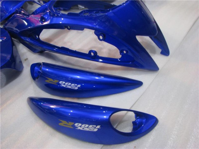 Azul Branco Abs Kit Carenagem & Plásticos GSXR 1300 Hayabusa 08-19