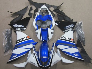 Azul Branco Abs Kits Completos Carenagem R1 09-11