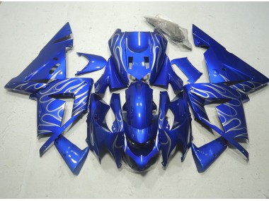 Azul Branco Chama Kits Carenagem ZX10R 03-05