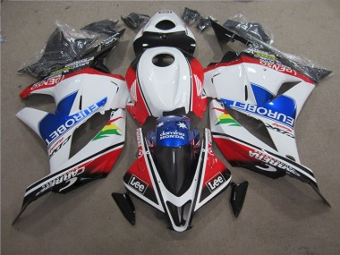 Azul Branco EUROBET Lee Carenagem CBR 600RR 09-12