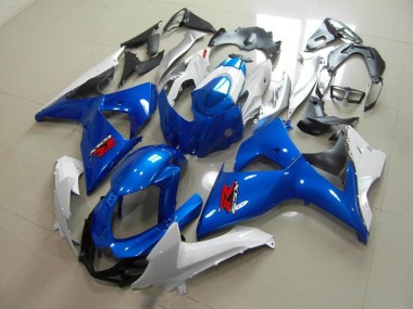 Azul & Branco Estilo OEM Carroçaria GSXR 1000 K9 09-16