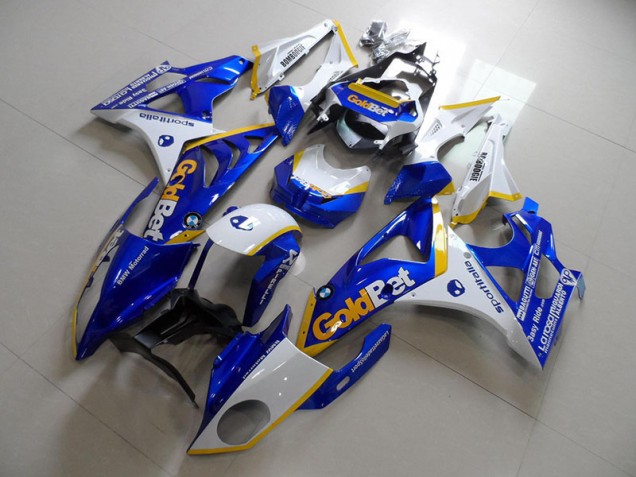 Azul Branco GoldBet Kits Carenagem S1000RR 09-14