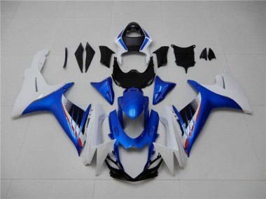 Azul Branco Kit Completo Carenagem GSXR 600 / 750 K11 11-21