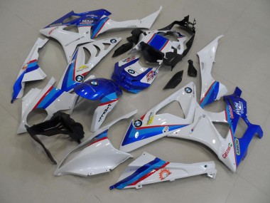 Azul Branco Plástico S1000RR 09-14