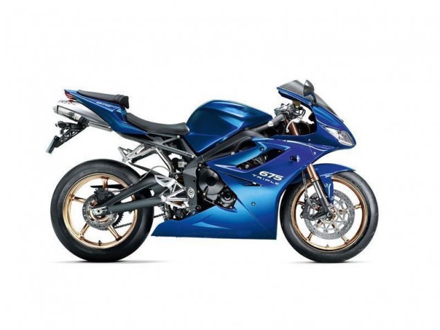 Azul Carenagem Daytona 675 Triple 09-12