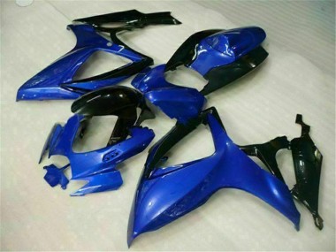 Azul Kit Completo Carenagem GSXR 600 / 750 K6 06-07