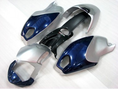 Azul Prata Carenagem Ducati Monster 696 08-12