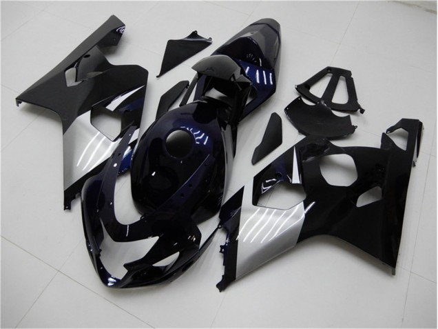 Azul Prata Carenagem GSXR 600 / 750 K4 04-05