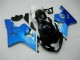 Azul Preto Abs Kits Carenagem GSXR 600 / 750 K6 06-07