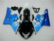 Azul Preto Abs Kits Carenagem GSXR 600 / 750 K6 06-07