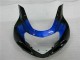 Azul Preto Abs Kits Completos Carenagem GSXR 600 / 750 K1 K2 K3 01-03