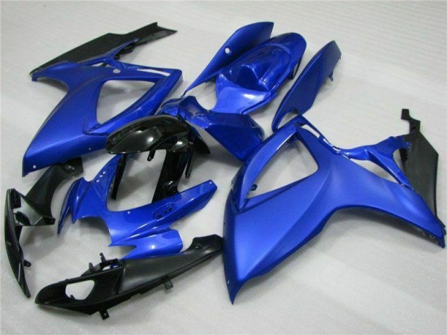 Azul Preto Abs Plásticos GSXR 600 / 750 K6 06-07