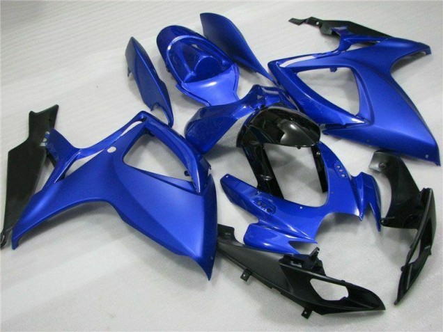 Azul Preto Abs Plásticos GSXR 600 / 750 K6 06-07