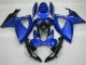 Azul Preto Abs Plásticos GSXR 600 / 750 K6 06-07