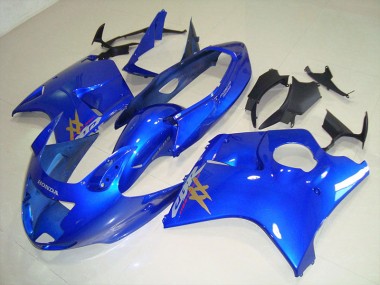 Azul Pretobird Carenagem CBR 1100 XX Blackbird 96-07