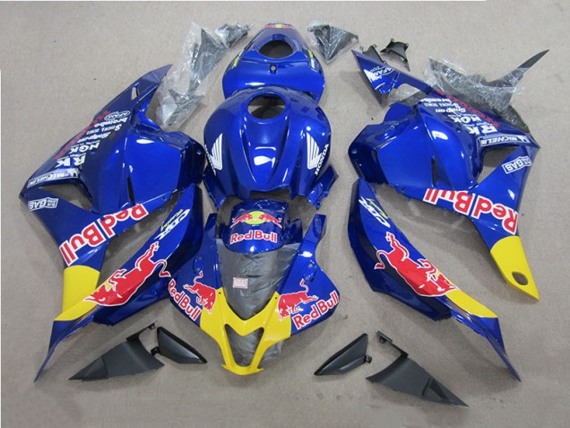 Azul Red Bull Kit Carenagem CBR 600RR 09-12