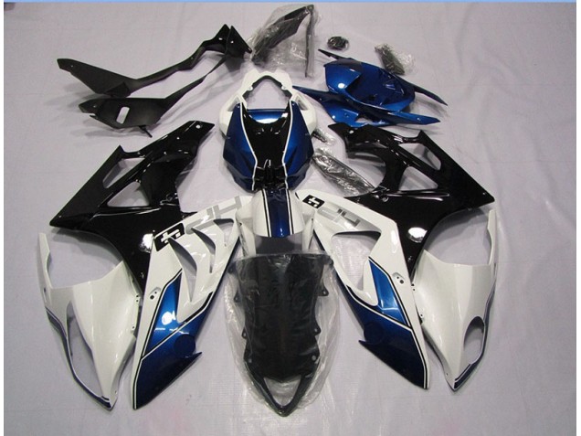 Branco Azul Abs Plástico S1000RR 09-14