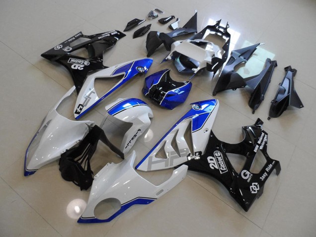 Branco Azul Abs Plásticos S1000RR 09-14