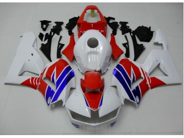 Branco Azul Vermelho Carenagem CBR 600RR 13-21