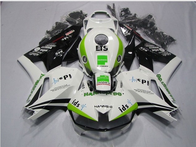 Branco Verde Hannspree ETS Carenagem CBR 600RR 13-21