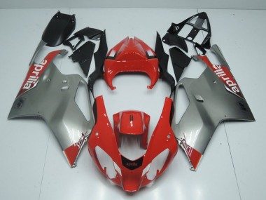 Prata & Vermelho Carenagem FJR 1300 01-05