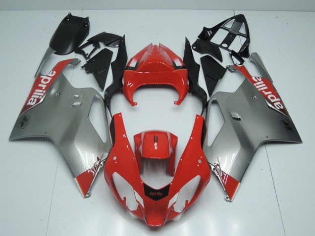 Prata & Vermelho Carenagem FJR 1300 01-05