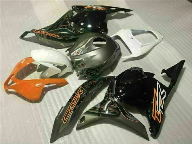 Preto Abs Kits Completos Carenagem CBR 600RR 09-12