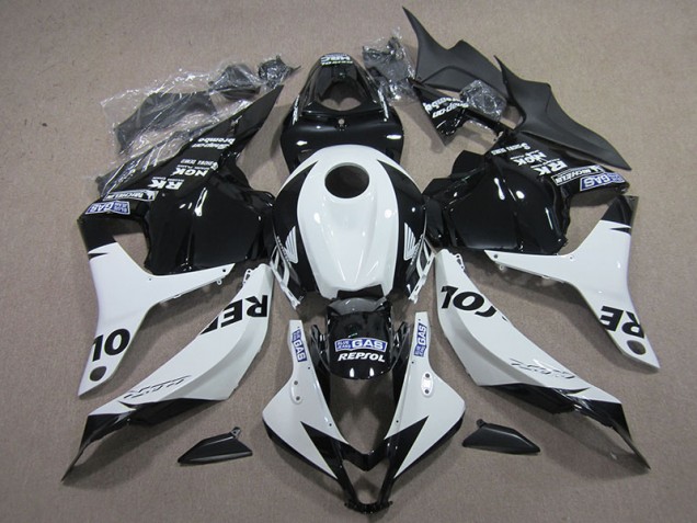 Preto Branco Repsol Carenagem CBR 600RR 09-12