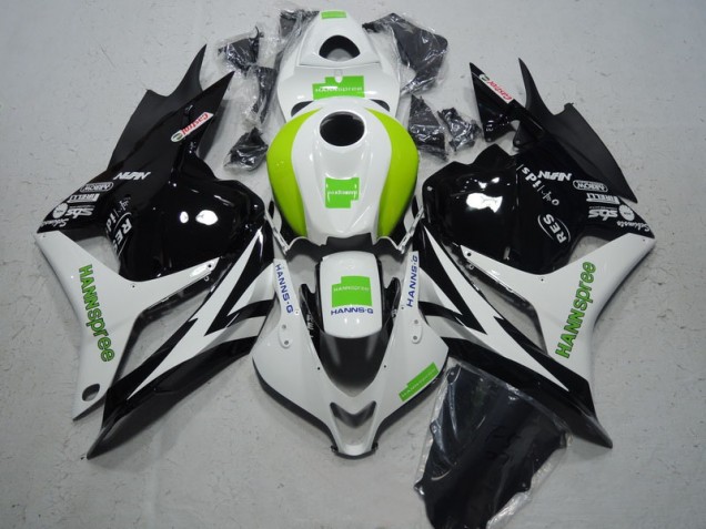 Preto Branco Verde Hannspree Abs Kits Completos Carenagem CBR 600RR 09-12