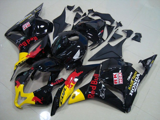 Preto Red Bull Abs Kit Carenagem & Plásticos CBR 600RR 09-12