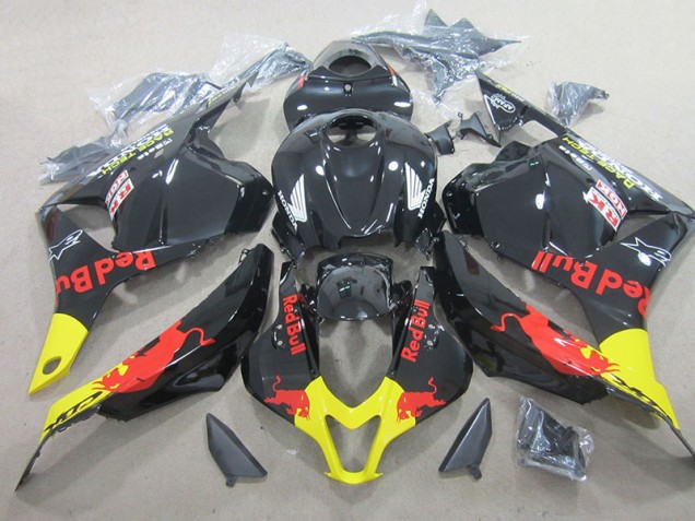 Preto Red Bull Abs Plásticos CBR 600RR 09-12