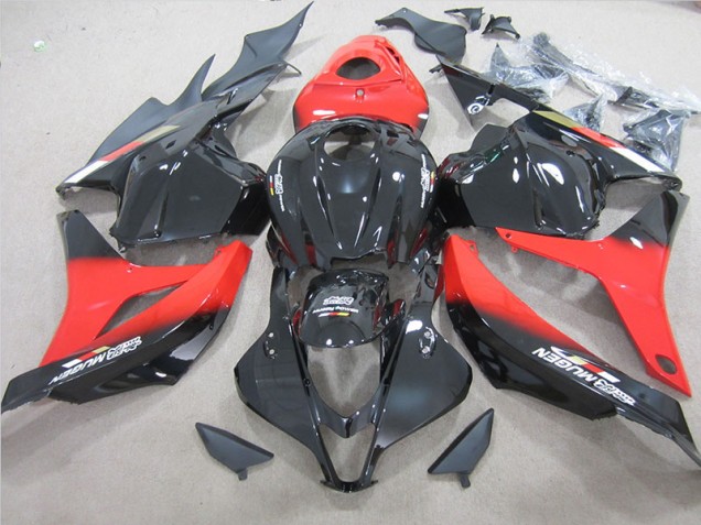 Preto Vermelho Carenagem CBR 600RR 09-12