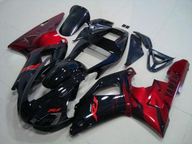 Preto Vermelho Carenagem R1 98-99