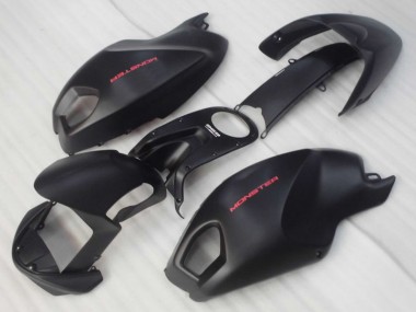 Preto Vermelho Monster Injeção Kits Carenagem Ducati Monster 696 08-12