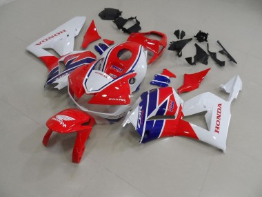 Vermelho Branco Azul HRC Kit Carenagem CBR 600RR 13-21