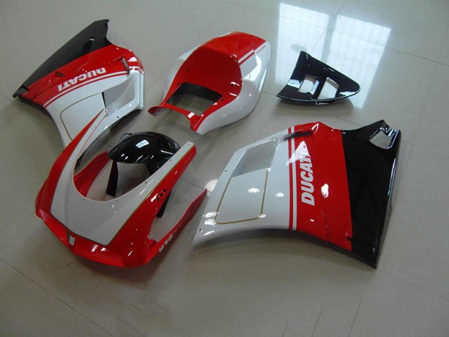 Vermelho Branco Plástico Ducati 748 916 996 996S 93-05