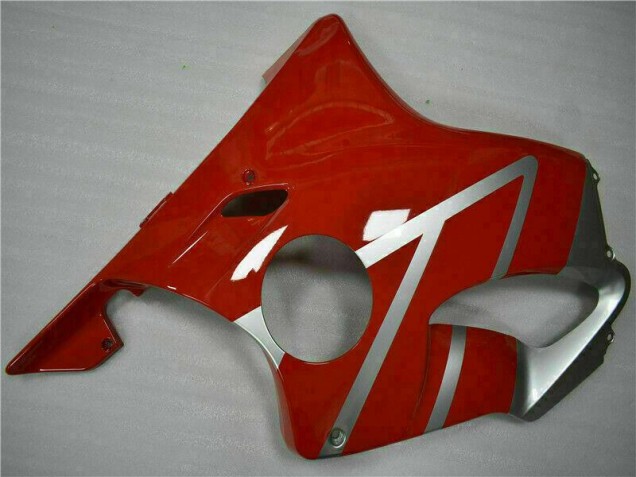 Vermelho Prata Kit Completo Carenagem CBR 600 F4i 01-03