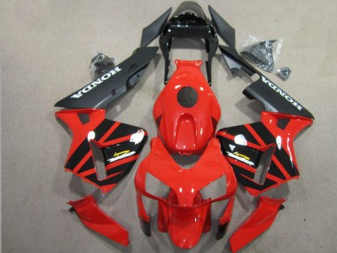 Vermelho Preto Abs Kit Completos Carenagem CBR 600RR 03-04